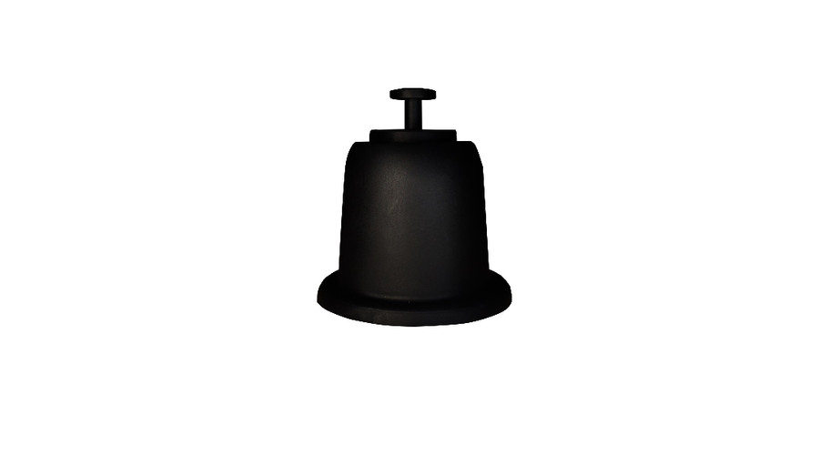 Image of Klímatartó Láb Rezgéscsillapító Gumibakkal (fehér 325 kg-ig) 100mm 9898-045-08