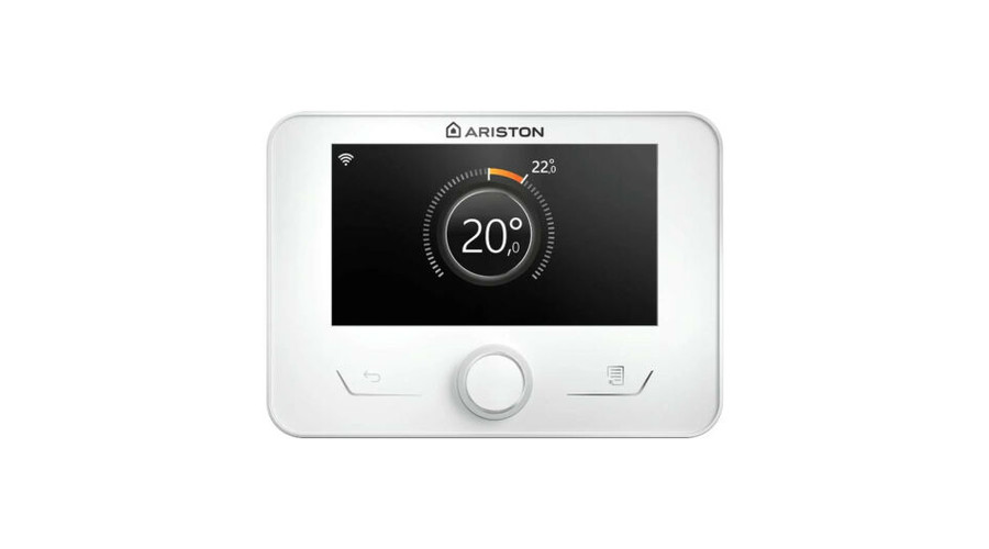 Image of Ariston Sensys HD színes HD kijelzős Sensys, Bus rendszerű vezetékes szobatermosztát, fehér