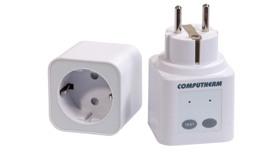 Image of Computherm Q2RF Rádiófrekvenciák kapcsolójel továbbító/erősítő dugalj