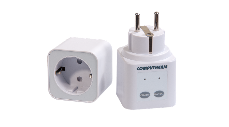 Image of Computherm Q1 RX rádiófrekvenciás termosztáttal vezérelhető dugalj