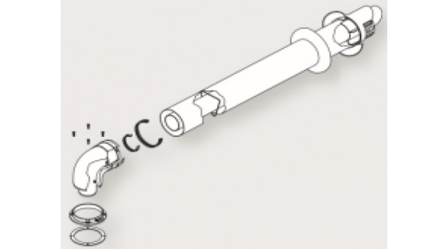Image of Biasi vízszintes készlet 60/100 800mm