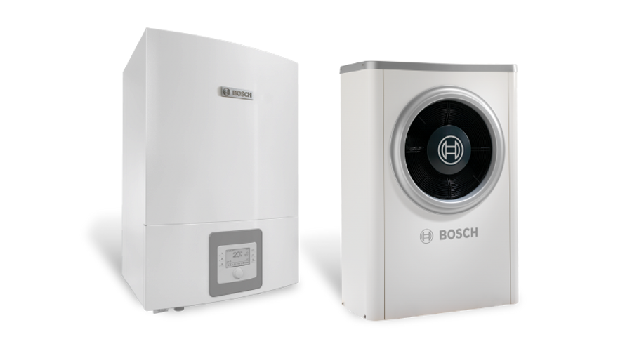 Image of Bosch Compress 6000 AW-13s+AWB 13-17 Levegő-víz hőszivattyú 13 kW