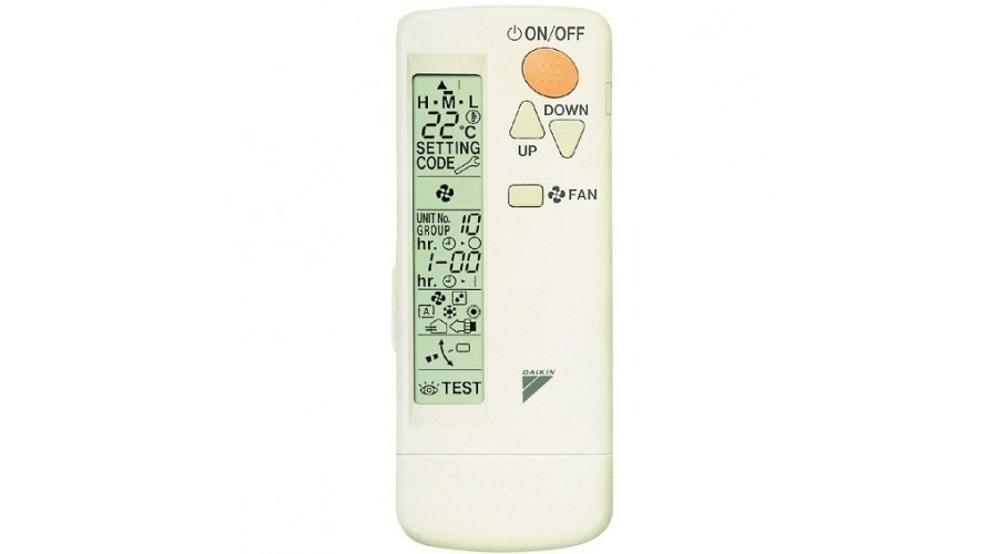 Image of Daikin BRC7F530S Infrás Távirányító - Ezüst Színű, BYFQ60CS Légrácshoz