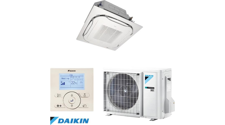 Image of Daikin Sky Air FCAG35B/RXM35A9 kazettás split klíma csomag 3,5 kW