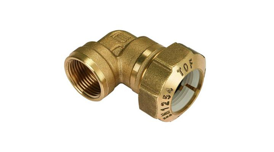 Image of KPE csatlakozó réz könyök BM 25-3/4 "