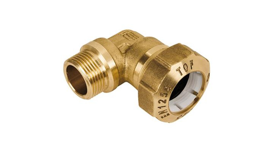 Image of KPE csatlakozó réz könyök KM 25-3/4 "