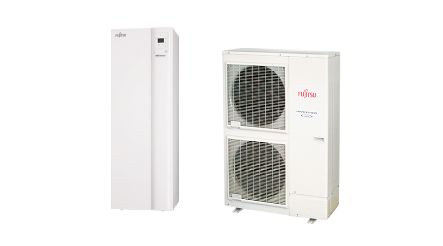 Image of Fujitsu Waterstage HPDUO 11/1F WGYG140DG6/WOYG112LHT split hőszivattyú 10,8 kW