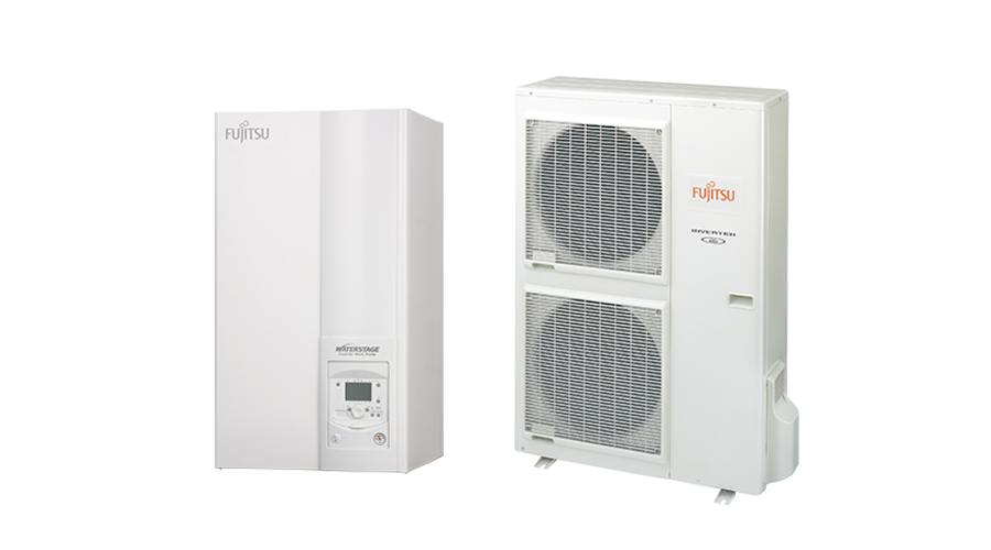 Image of Fujitsu Waterstage HP 11/1F WSYG140DG6/WOYG112LHT split hőszivattyú 10,8 kW