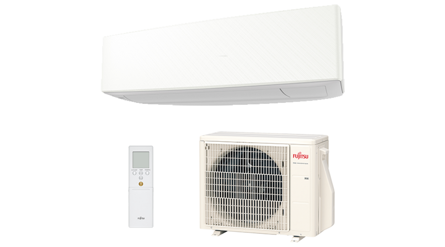 Image of Fujitsu Design 2020 ASYG07KETE/AOYG07KETA oldalfali split klíma csomag 2 kw Pearl white X White
