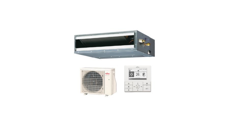 Image of Fujitsu Eco ARXG12KLLAP/AOEG12KATA légcsatornázható klíma berendezés 3,5 kW