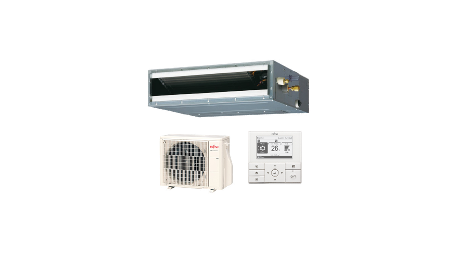 Image of Fujitsu Standard ARXG12KLLAP/AOEG12KBTB légcsatornázható klíma berendezés 3,5 kW