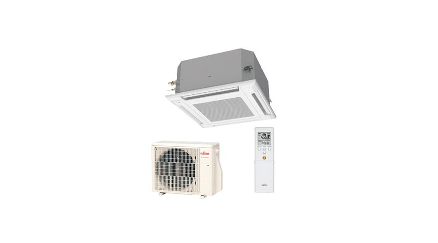 Image of Fujitsu Eco AUXG09KVLA/AOEG09KATA kazettás split klíma csomag 2,5 kW
