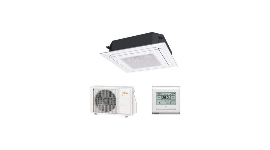 Image of Fujitsu Standard AUXG18KRLB/AOEG18KBTB kazettás split klíma csomag 5,2 kW