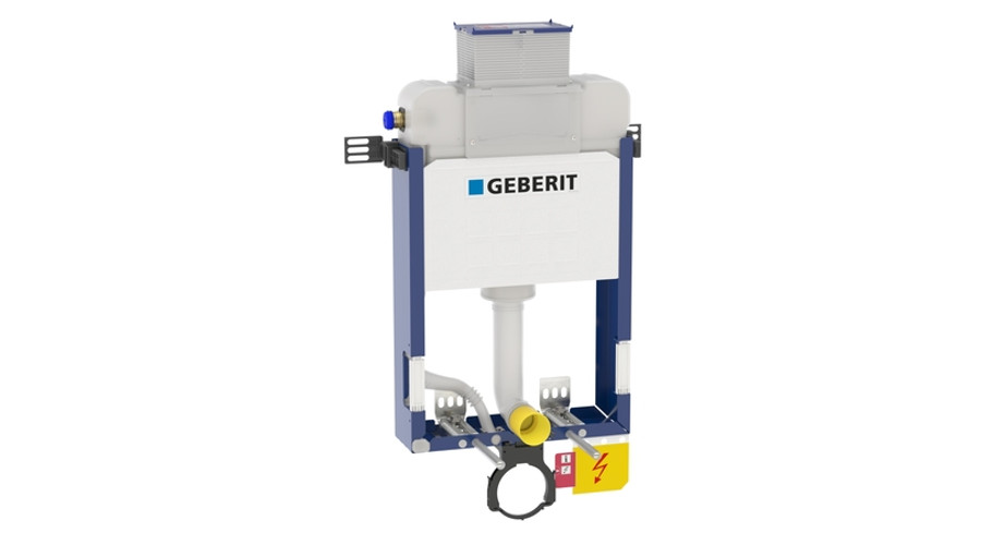 Image of Geberit alacsony (98cm) Kombifix WC szerelőelem fali WC részére, Kappa öblítőtartállyal