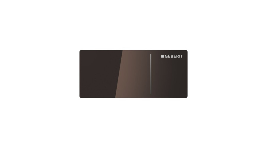 Image of Geberit Sigma70 kétmennyiséges öblítés távvezérlő Sigma 12 cm, Barna Üveg