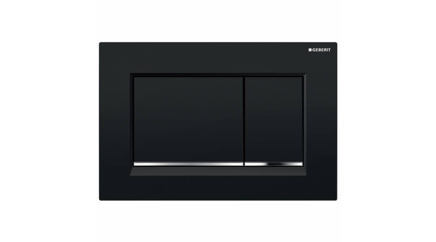 Image of Geberit Sigma 30 működtető nyomólap, Fekete