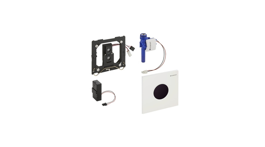 Image of Geberit Sigma01 automata vizelde vezérlés, infravörös, elemes (Fényes króm)