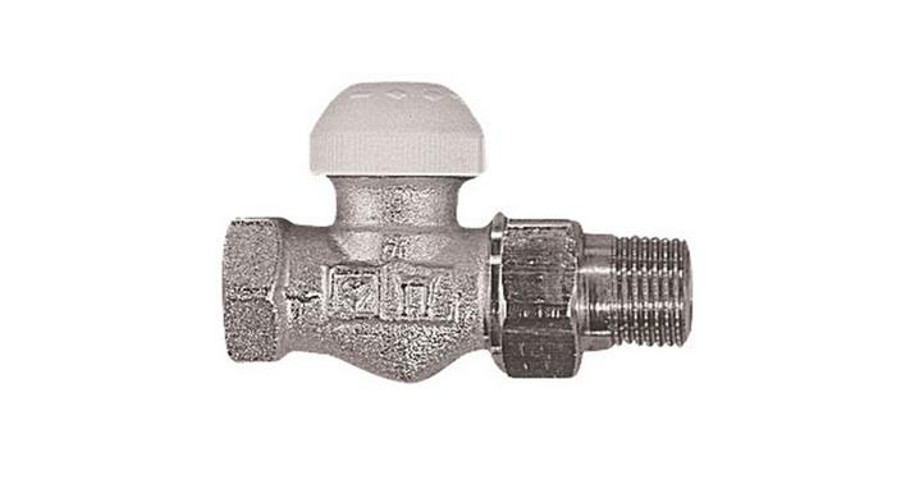 Image of Herz 1/2" termosztatikus egyenes radiátorszelep (1/2"-1/2")