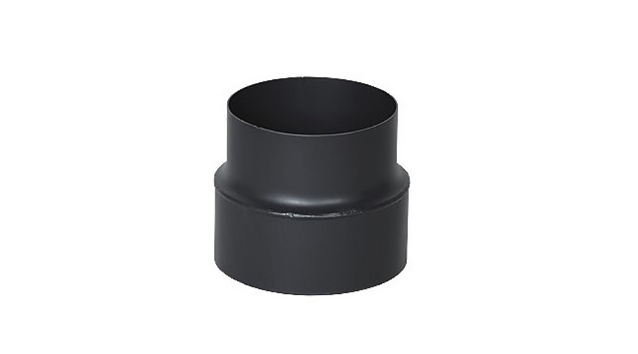 Image of Dunaterm Fekete füstcső 150-130 mm szűkítő/bővítő