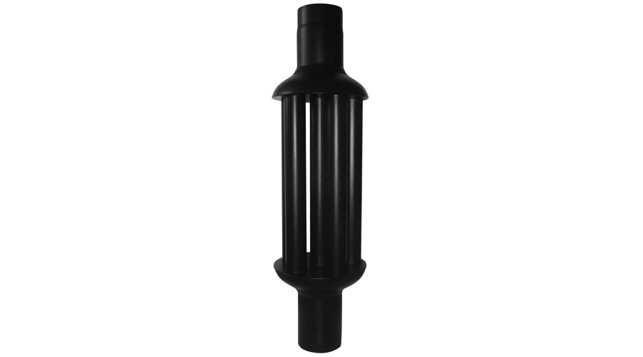 Image of Dunaterm Fekete füstcső 132 mm Hődob