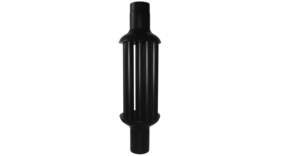 Image of Dunaterm Fekete füstcső 132 mm Hődob
