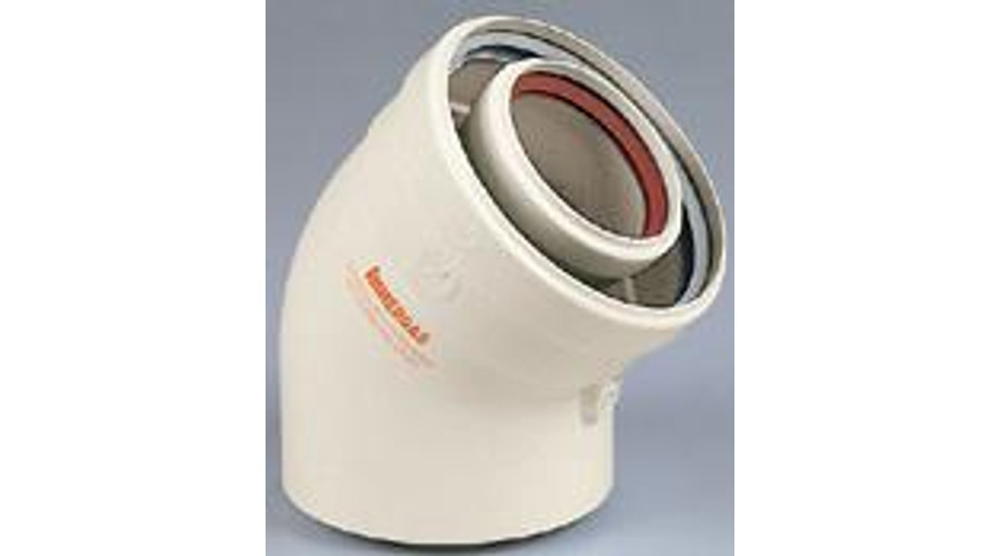 Image of Immergas Ø 60/100 mm-es, 45°-os ív
