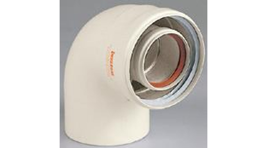 Image of Immergas Ø 80/125 mm-es, 90°-os ív
