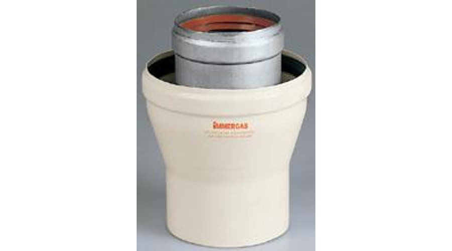 Image of Immergas Ø 60/100 – 80/125 mm-es, bővítő adapter