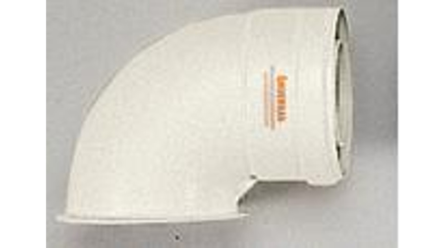 Image of Immergas Ø 60/100 mm-es, 90°-os ív induló karimával