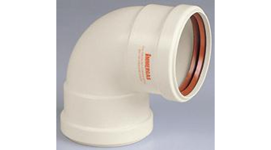 Image of Immergas Ø 80 mm-es, 90°-os, kéttokos ív