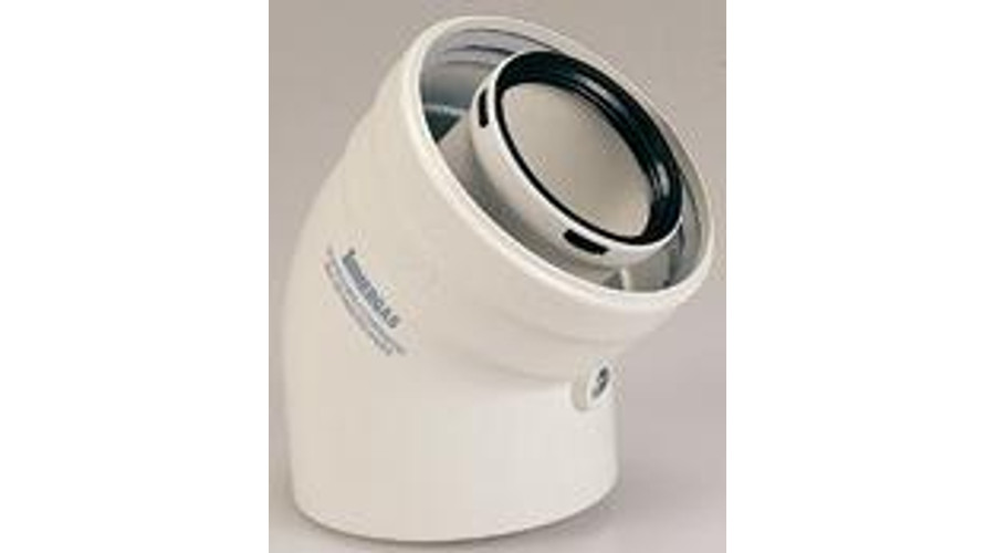 Image of Immergas Ø 80/125 mm-es, 45°-os ív