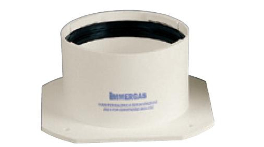 Image of Immergas Ø 80 mm-es, karimás, induló idom füstgáz elvezetéshez