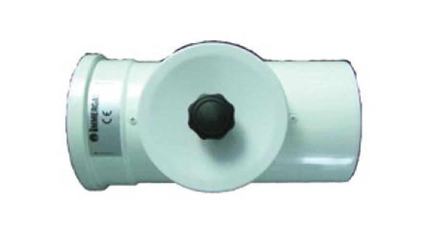 Image of Immergas Ø 80/125 mm-es, egyenes idom nyitható vizsgáló nyílással