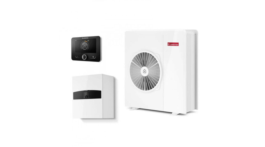Image of ARISTON NIMBUS PLUS 80 M NET R32 (3301848) MONOBLOKKOS 8KW HŐSZIVATTYÚ, 1 FÁZISÚ, 4KW-OS FŰTŐPATRONNAL, FALI BELTÉRI EGYSÉGGEL