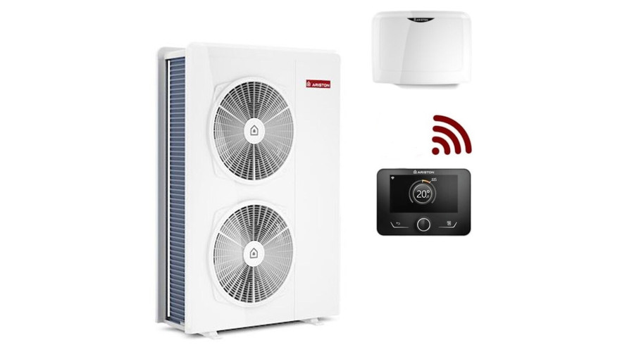 Image of Ariston Nimbus Pocket 120 M NET R32 monoblokkos hőszivattyú 12 kW, 1 fűtőkör, 1 fázis (3301874)