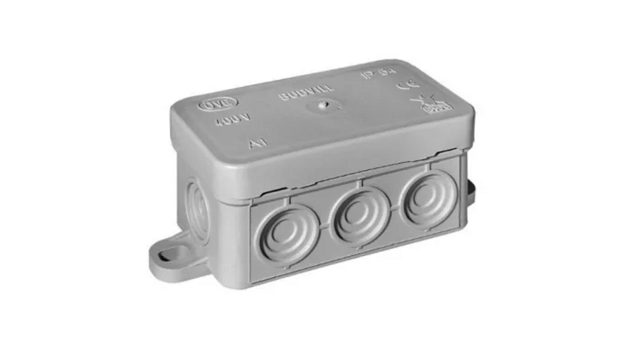 Image of Kötődoboz A1 75x45x40mm, szürke, IP54