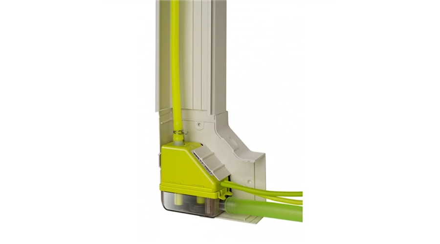 Image of ASPEN FP 3312/3 Sielent + MiniLime cseppvíz szivattyú 6L/Klímacsatornával együtt, sarok kivitel