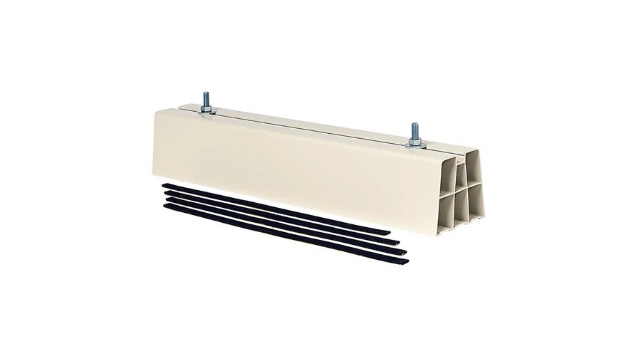 Image of Canalplast CONBASE45N Konzol Lapostetőre Műanyag 100kg (450x84x80 mm)