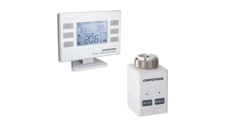 Image of COMPUTHERM Q12RF állítómű + Q72RF (TRV) termosztát (párban)