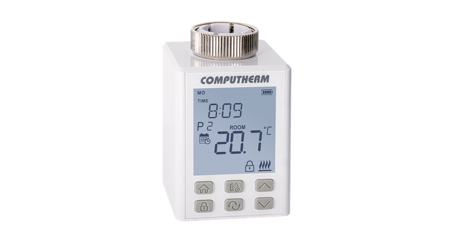 Image of Computherm Q15 Programozható, motoros állítómű radiátorszelepekhez