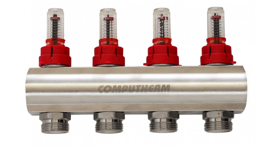 Image of Computherm MF03 4 Leágazásos áramlásmérős osztó