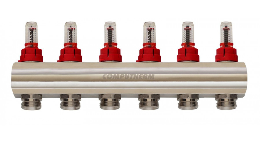 Image of Computherm MF03 6 Leágazásos áramlásmérős osztó