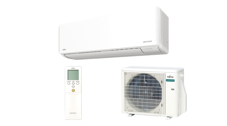 Image of Fujitsu AIRSTAGE ASEH09KMCG/AOEH09KMCG oldalfali split klíma csomag 2,5 kW