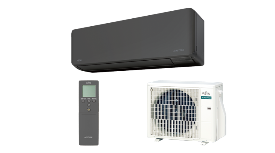 Image of Fujitsu AIRSTAGE ASEH14KMCG-B/AOEH14KMCG oldalfali split klíma csomag 4,2 kW