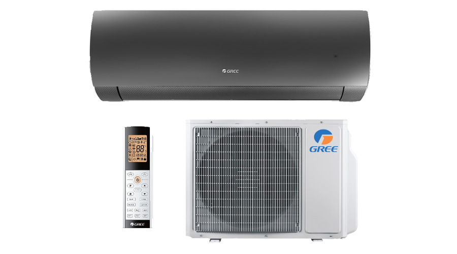 Image of Gree Dark Pro GWH09ACCXB-K6DNA1G-DARK oldalfali split klíma csomag 2,7 KW