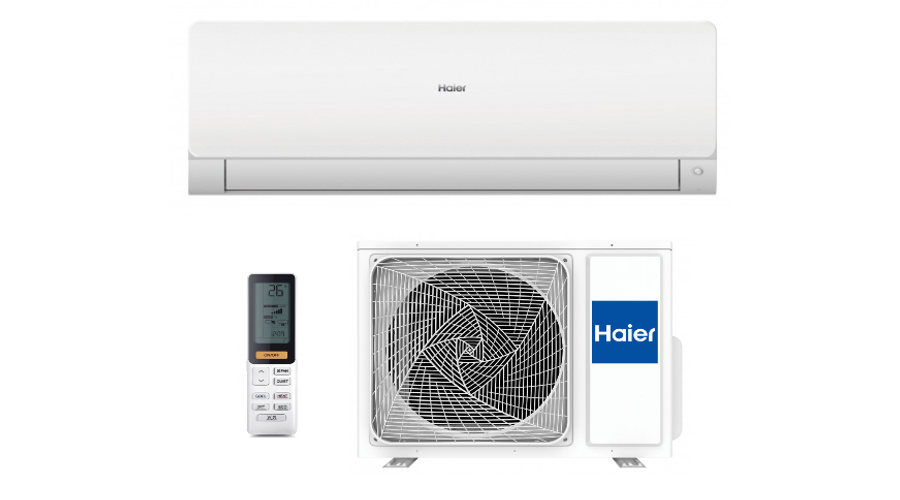 Image of HAIER FLEXIS MATT WHITE AS35S2SF1FA-MW3/1U35S2SM1FA oldalfali split klíma csomag 3,5 kW
