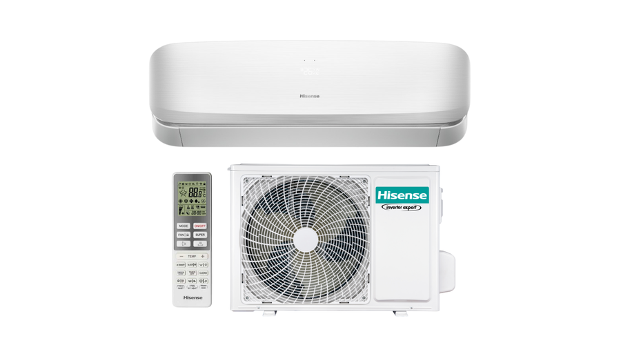 Image of Hisense Fresh Air QJ35XJ3A oldalfali split klíma csomag 3,5 kW (fehér)