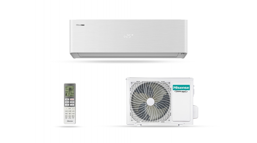 Image of Hisense Energy Pro X QH35XV4A oldalfali split klíma csomag 3,5 kW (Fehér)