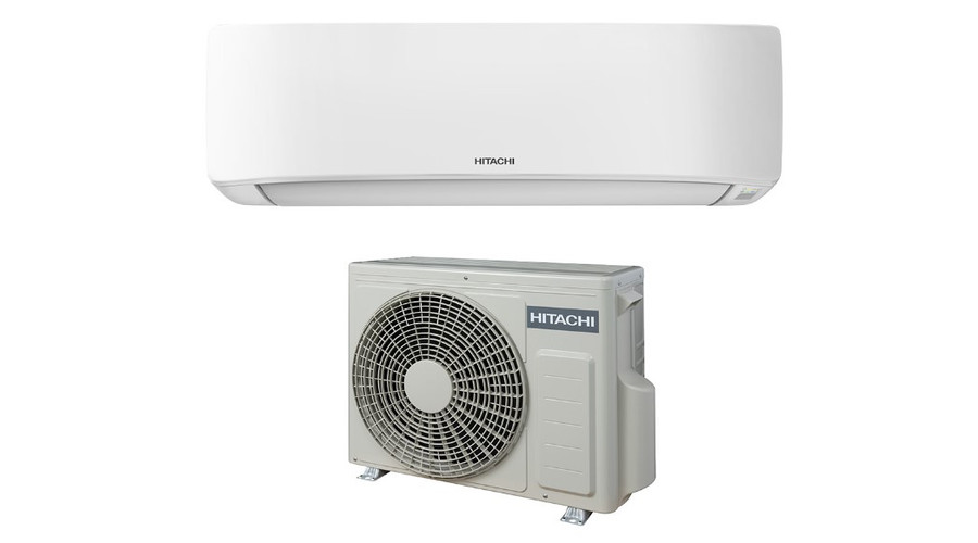 Image of Hitachi Airhome 400 RAK-DJ50RHAE/RAC-DJ50WHAE oldalfali split klíma csomag 5 kW