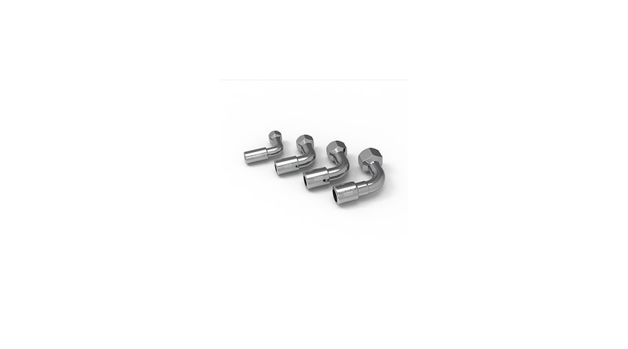 Image of HookJoint Hűtőköri csatlakozó könyökidom belső menettel 3/8"-3/8" (9.52-9.52)